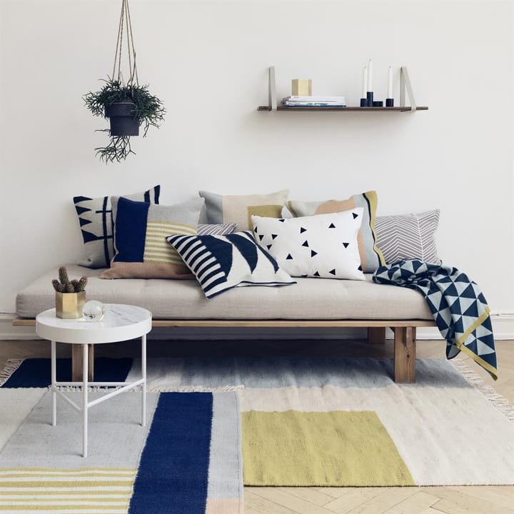 Kelim tæppe stor, squares Ferm Living