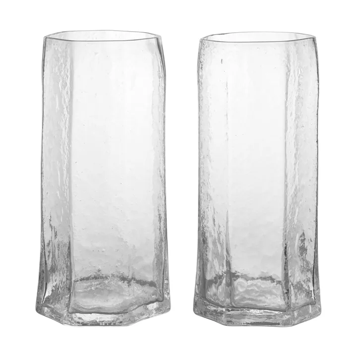 Kiru glas 2-pak - Clear, 30 cl - Ferm Living
