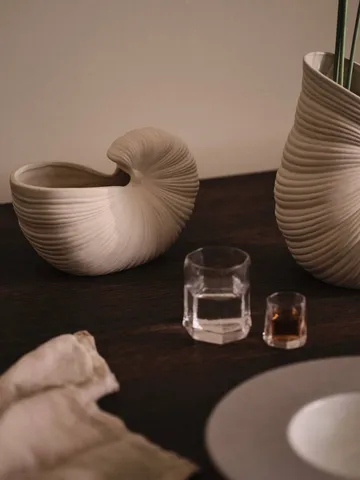 Kiru glas 2-pak - Clear, 3,8 cl - Ferm Living