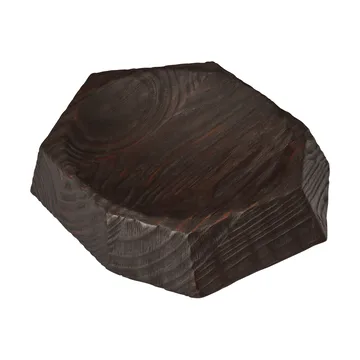 Koh centerpiece dekorationsfad - Dark brown, 35 cm - Ferm Living