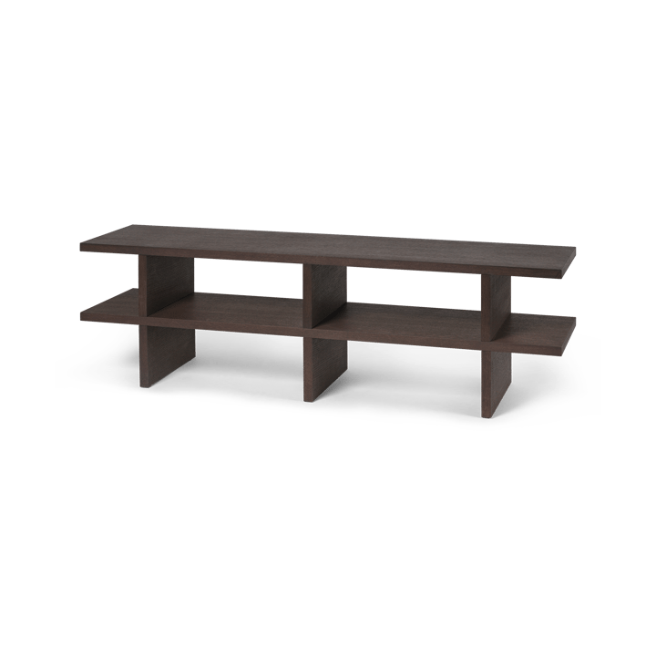 Kona bænk, Dark Stained oak veneer Ferm Living