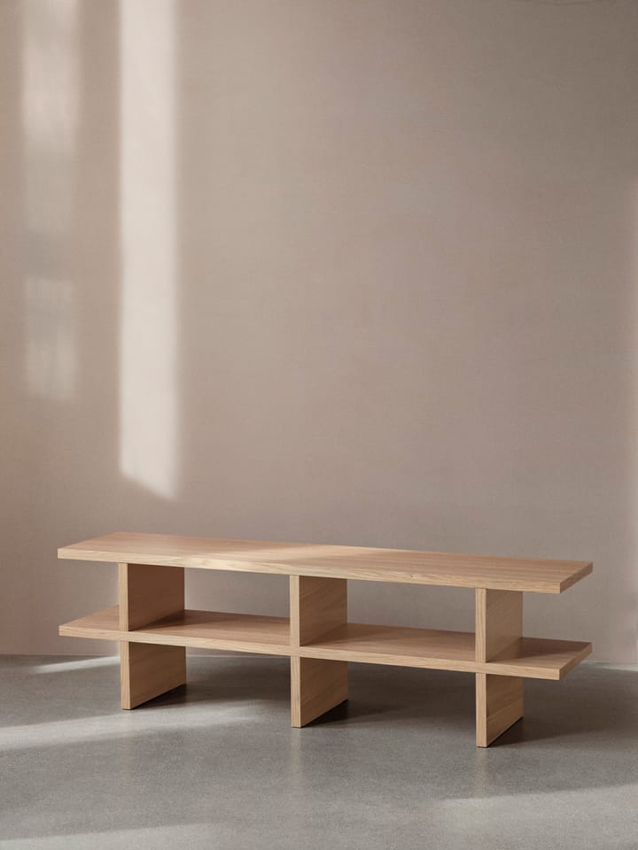 Kona bænk, Oak natural veneer Ferm Living