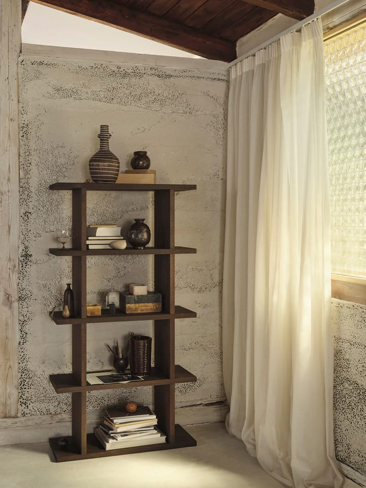 Kona bogreol 1x4, Dark stained Ferm Living