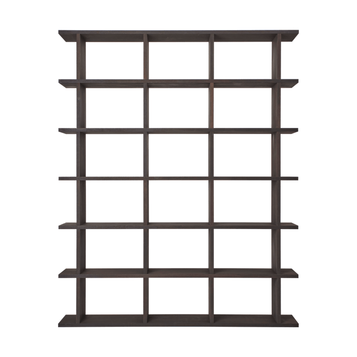 Kona bogreol 3x6 - Dark Stained - Ferm Living