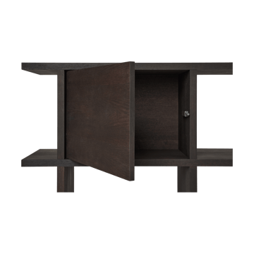 Kona bogreol skabindsats - Dark Stained - Ferm Living