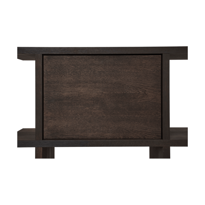 Kona bogreol skabindsats, Dark Stained Ferm Living