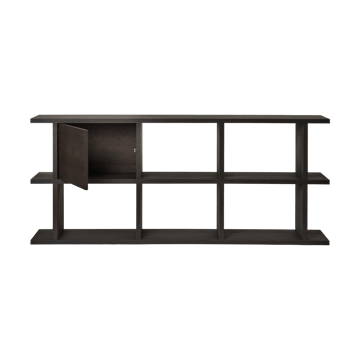 Kona bogreol skabindsats - Dark Stained - Ferm Living