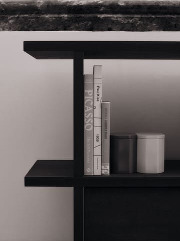 Kona bogreol skabindsats - Dark Stained - Ferm Living