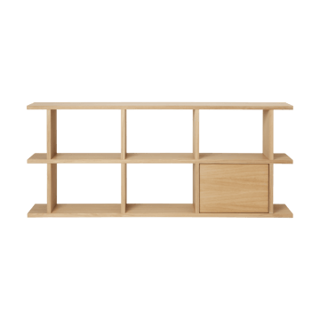 Kona bogreol skabindsats - Natural - Ferm Living
