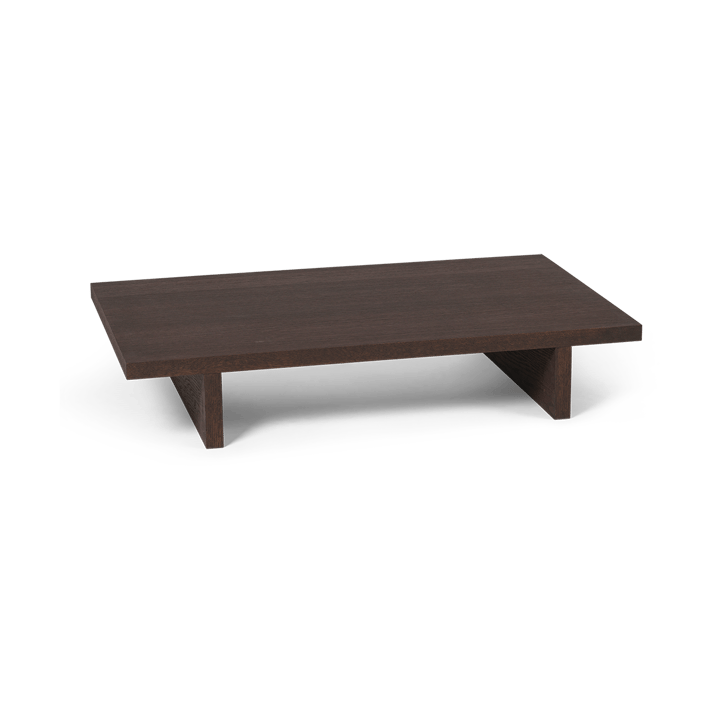 Kona low table sidebord - Dark Stained oak veneer - ferm LIVING