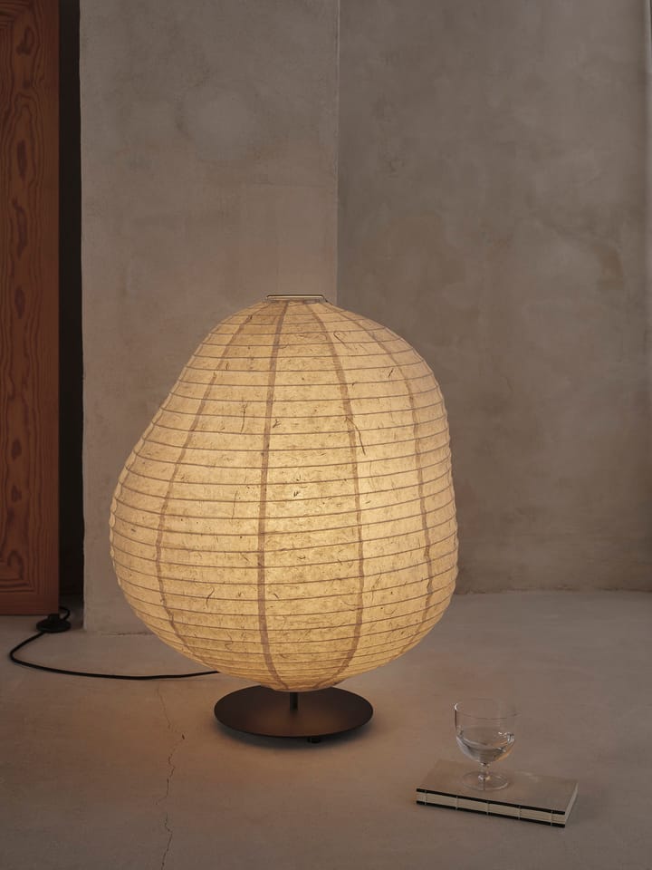 Kurbis gulvlampe low, Natural-black Ferm Living