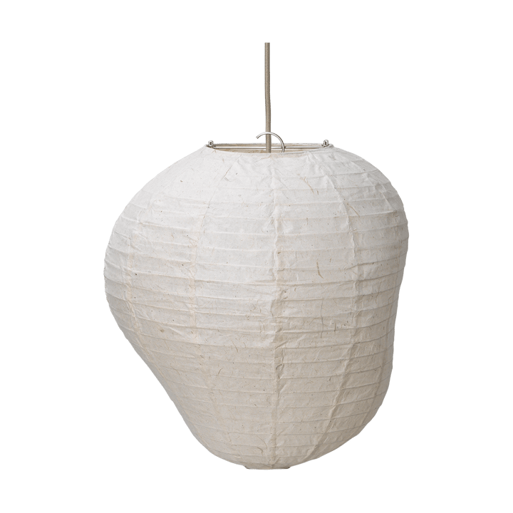 Kurbis lampeskærm - 40 cm, Natural - Ferm Living