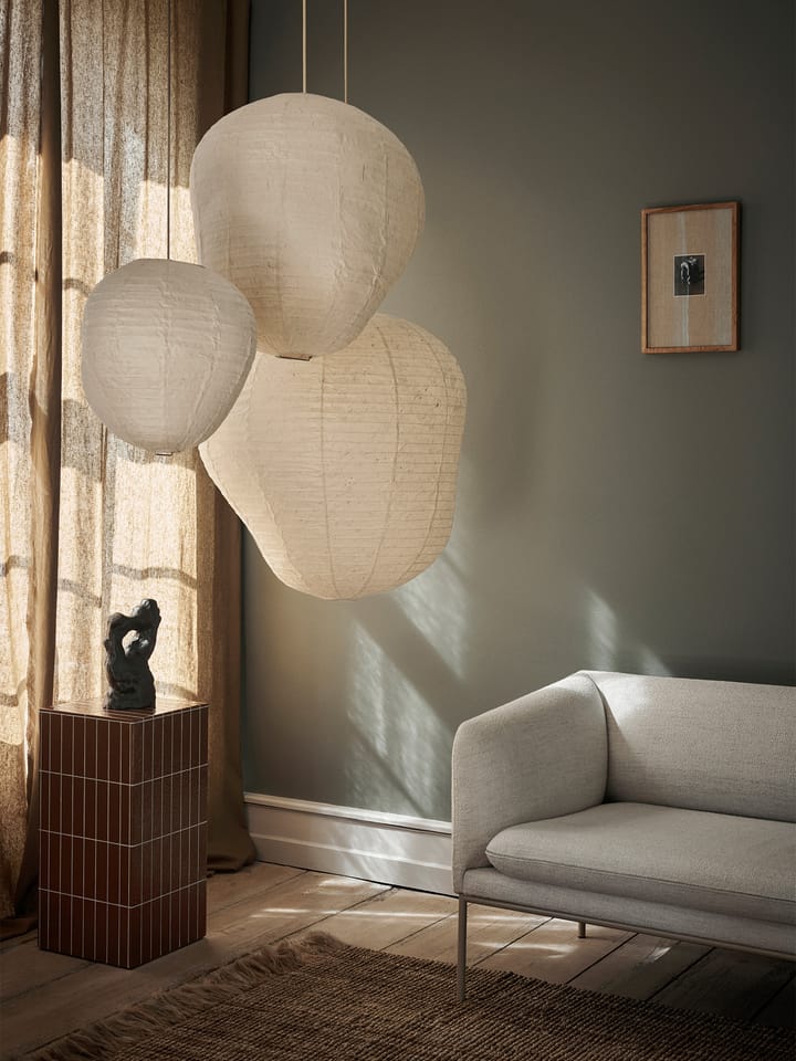 Kurbis lampeskærm, 40 cm, Natural Ferm Living