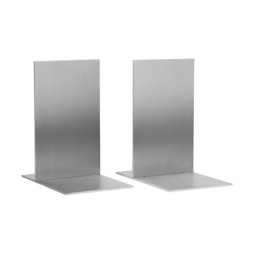 Lager bogstøtte 2-pak - Aluminium - Ferm Living
