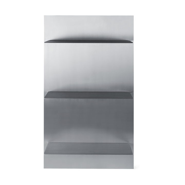 Lager væghylde triple 55x100 cm - Aluminium - Ferm LIVING