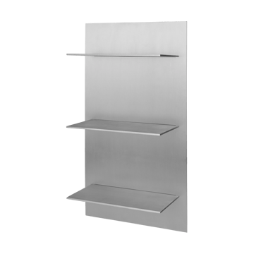Lager væghylde triple small - Aluminium - Ferm Living