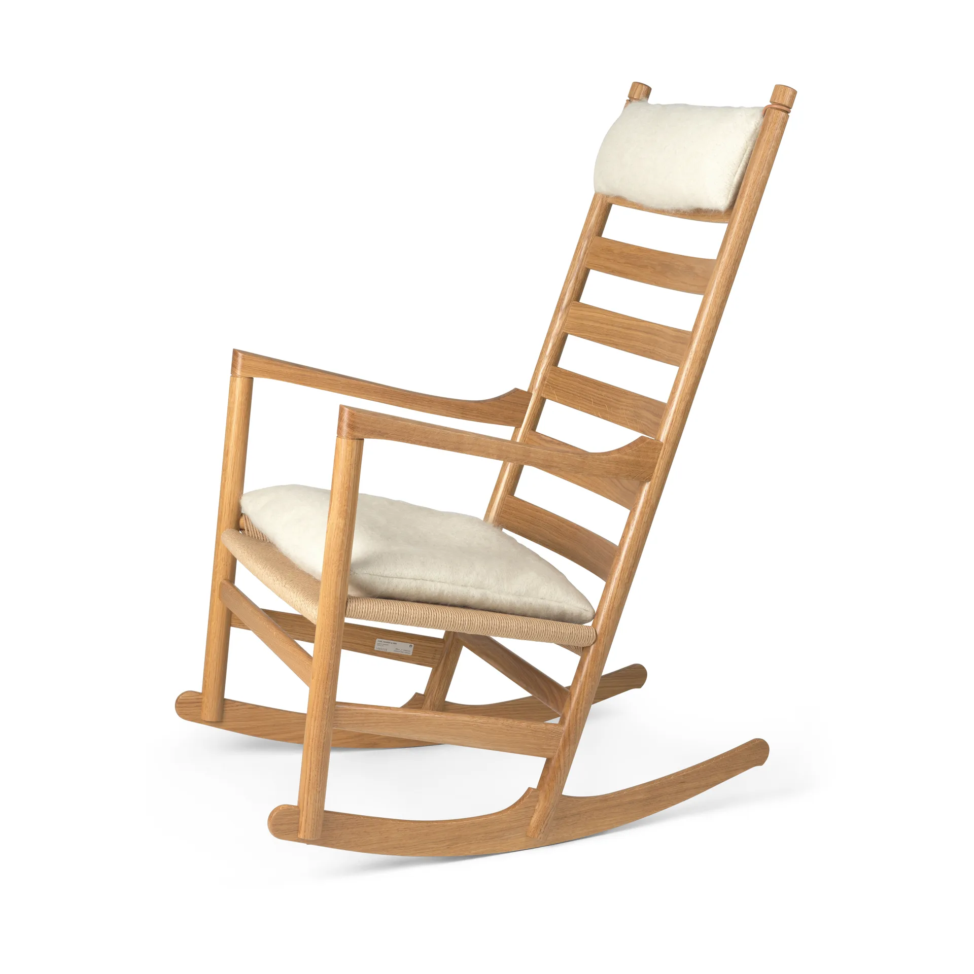 Lane tæppe 70x105 cm, Offwhite/Chocolate Ferm Living