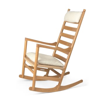 Lane tæppe 70x105 cm - Offwhite/Chocolate - Ferm Living