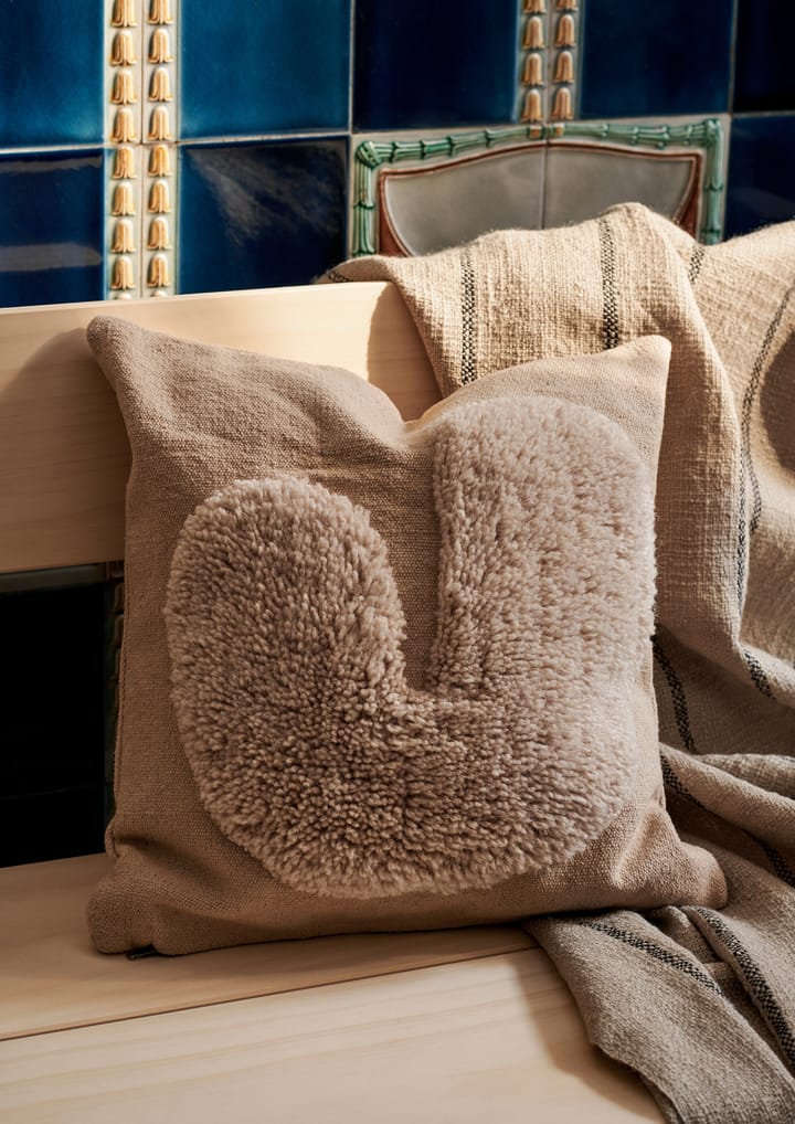 Lay pude 50x50 cm, Sand/Offwhite Ferm Living