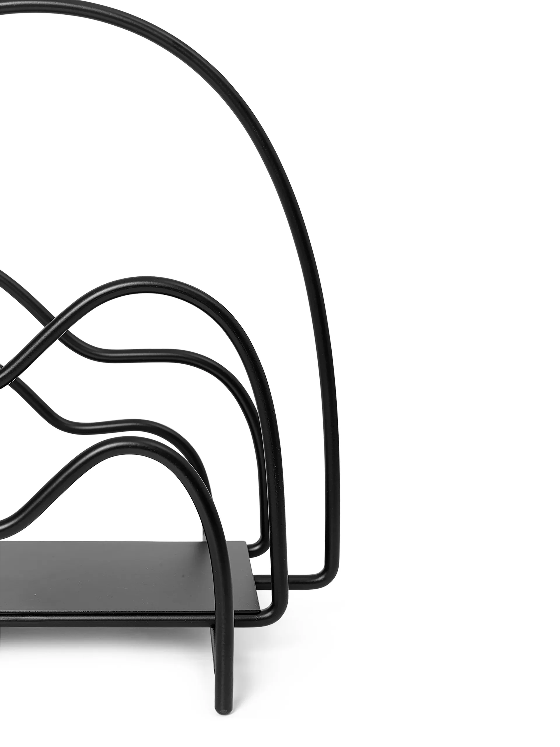 Lithos magasinholder, Black Ferm Living