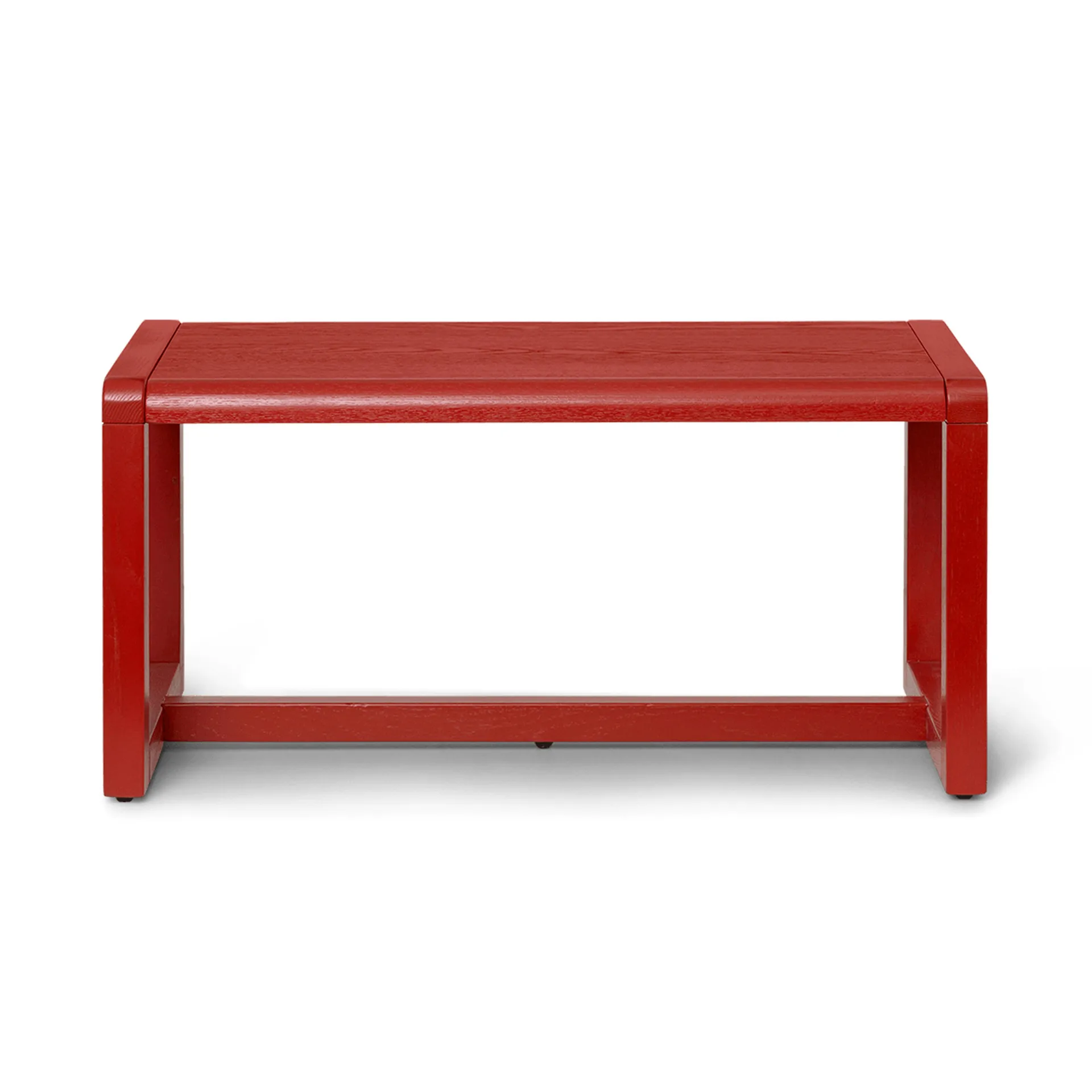 Little Architecht Bench bænk, Poppy red Ferm Living