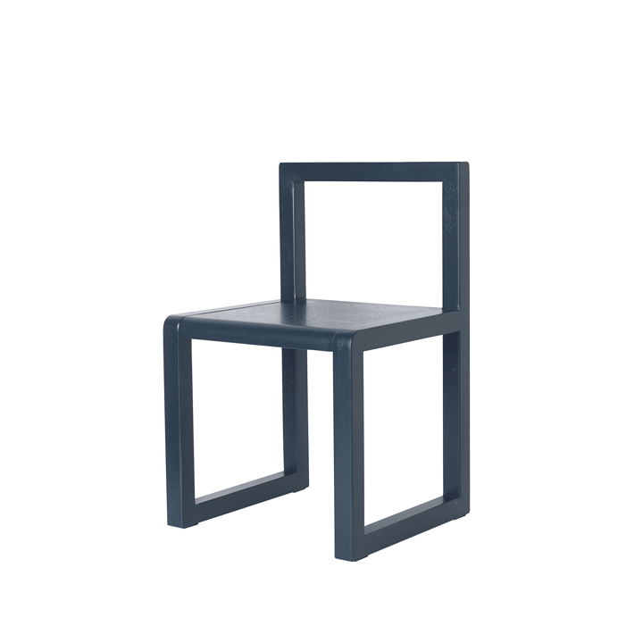 Little Architecht børnestol - dark blue, askefinér - Ferm Living