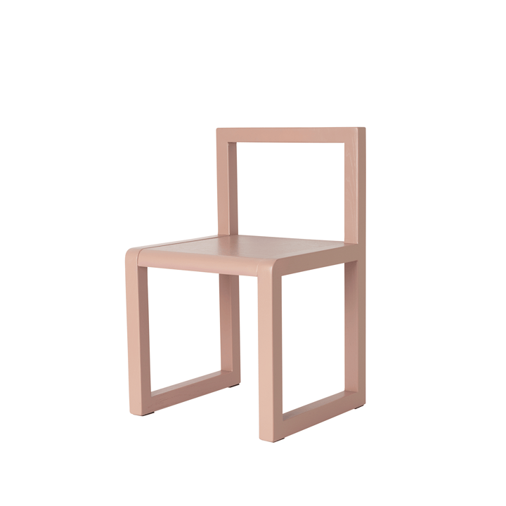 Little Architecht børnestol - rose, askefinér - Ferm Living
