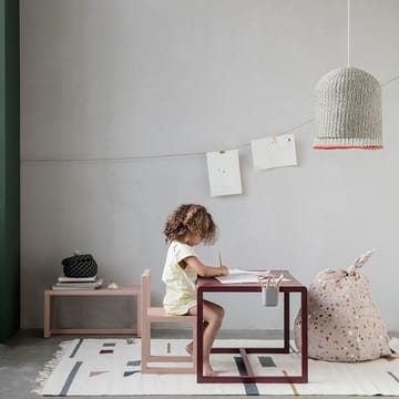 Little Architecht Table børnebord - Dark blue - ferm LIVING