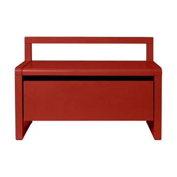 Little architect opbevaringsbænk - Poppy Red, 60×30×41,2 cm - Ferm Living
