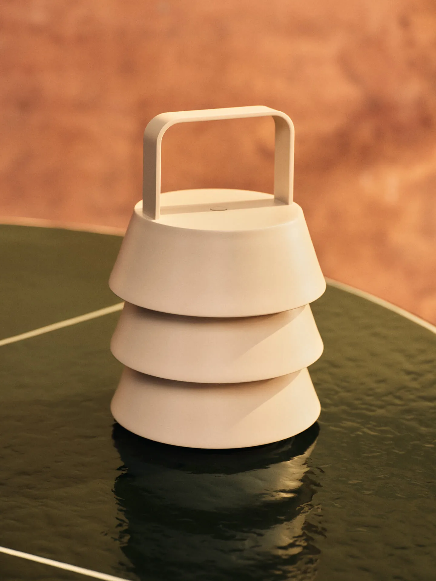 Luver bordlampe portable, Cashmere Ferm Living