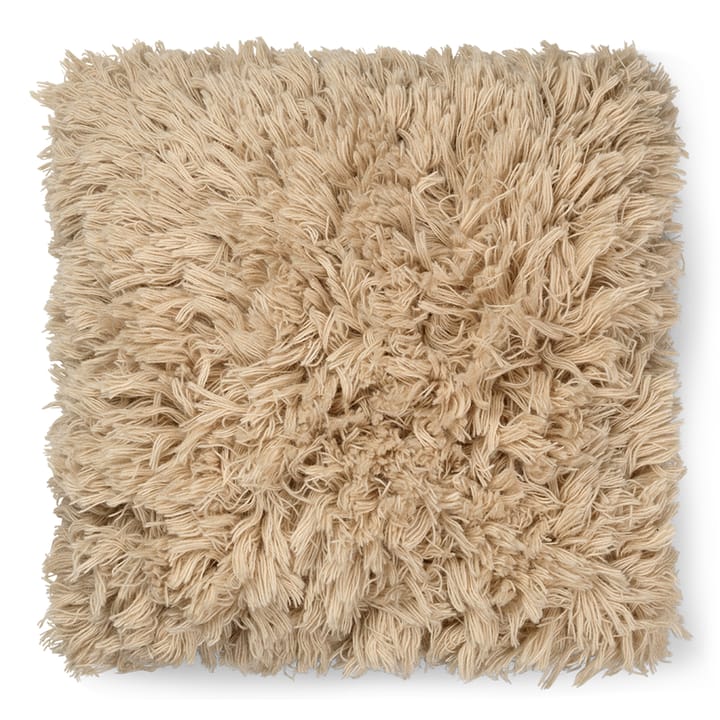 Meadow High Pile pude 50x50 cm - Light Sand - Ferm Living
