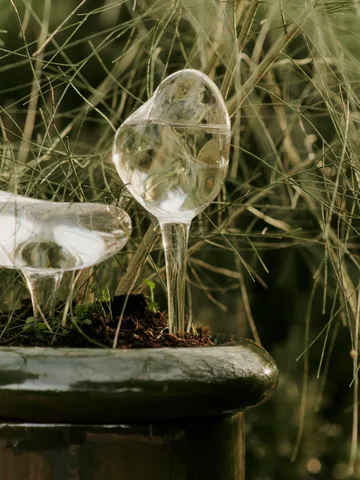 Mercury selvvander 2 dele - Clear, 15x24 cm - Ferm Living