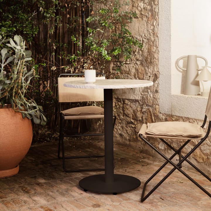 Mineral cafébord, hvid, marmor bianco curia Ferm Living