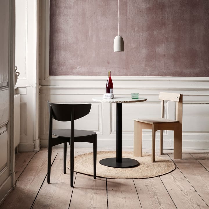 Mineral cafébord, hvid, marmor bianco curia Ferm Living