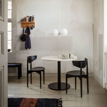 Mineral spisebord - hvid, marmor bianco curia - Ferm Living