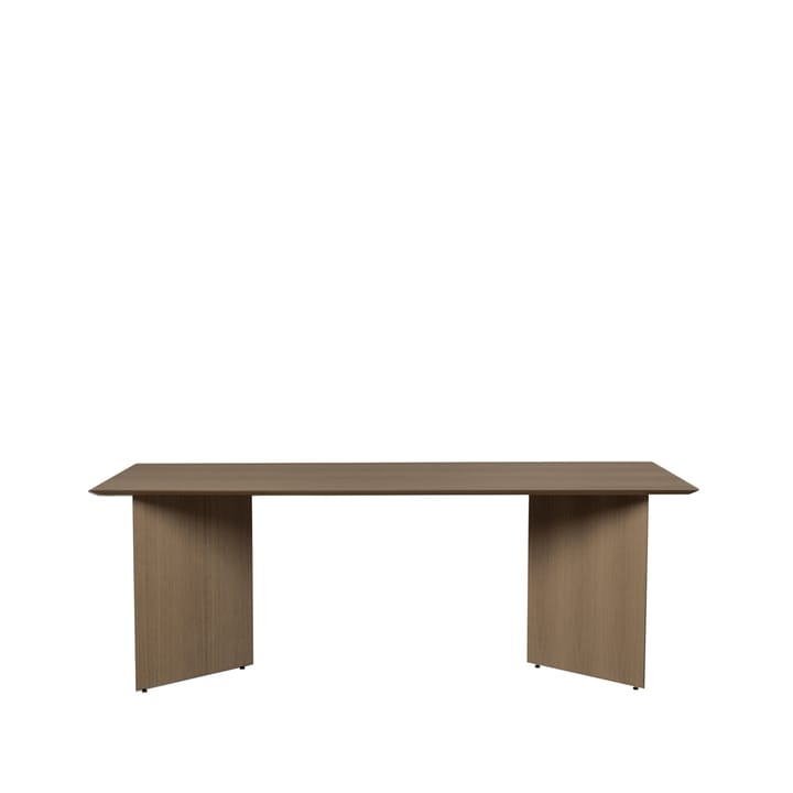 Mingle spisebord - oak dark stained, 210 cm, vinkelben mørk eg - Ferm LIVING