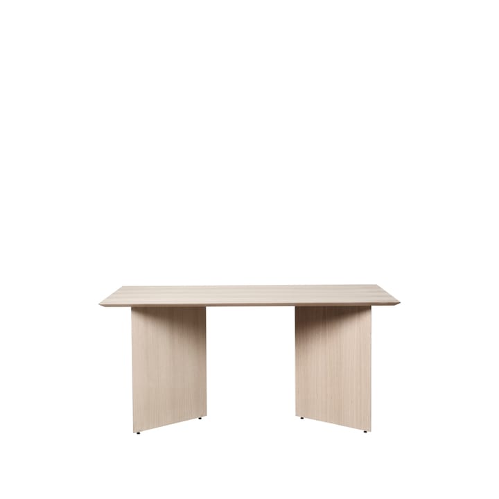 Mingle spisebord - oak natural veneer, 160 cm, vinkelben eg - Ferm LIVING
