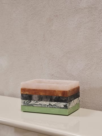 Mist dekorationsbakke 10x15 cm - Charcoal - Ferm Living