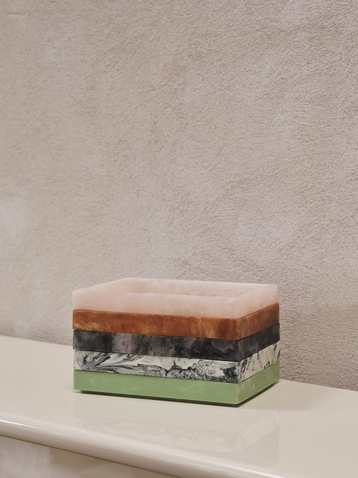 Mist dekorationsbakke 10x15 cm, Charcoal Ferm Living