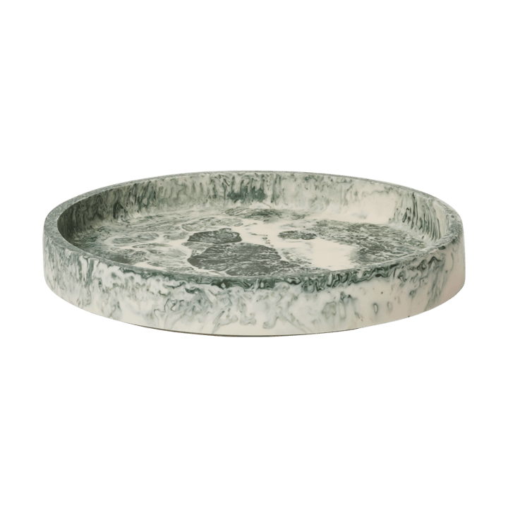 Mist dekorationsbakke Ø20 cm - Emerald-off-white - Ferm Living