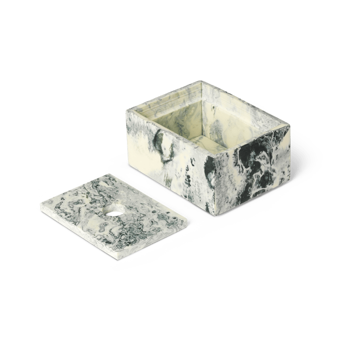 Mist opbevaringsboks 7,5x10 cm, Emerald-off white Ferm Living