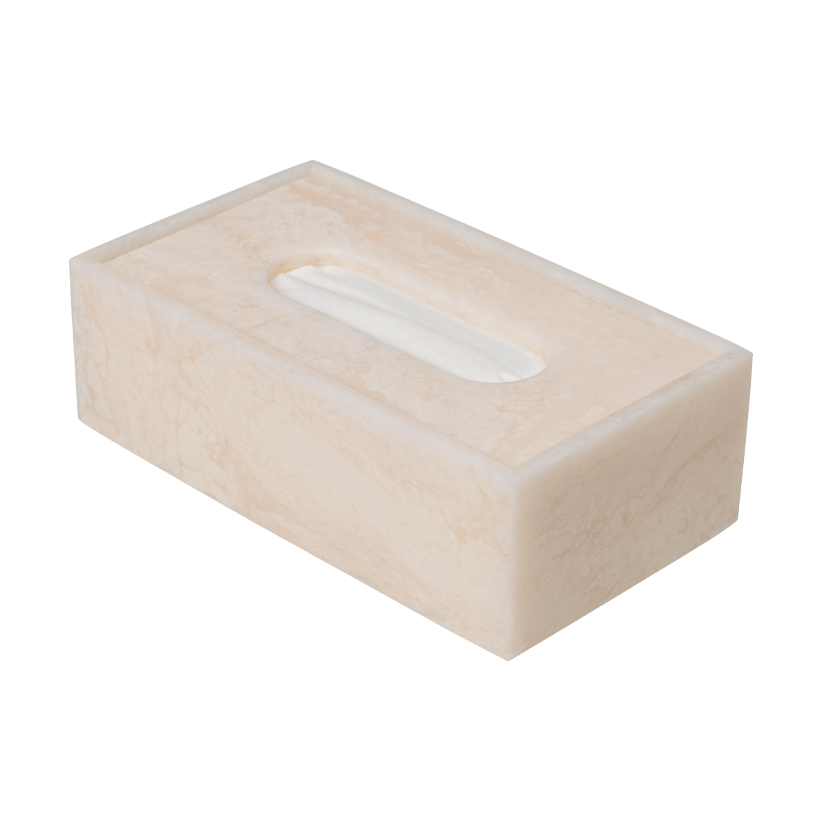 Ferm Living Mist servietboks 12x21,5 cm Pearl | Skandinavisk Design | Opbevaringsæsker & -kasser | Beige