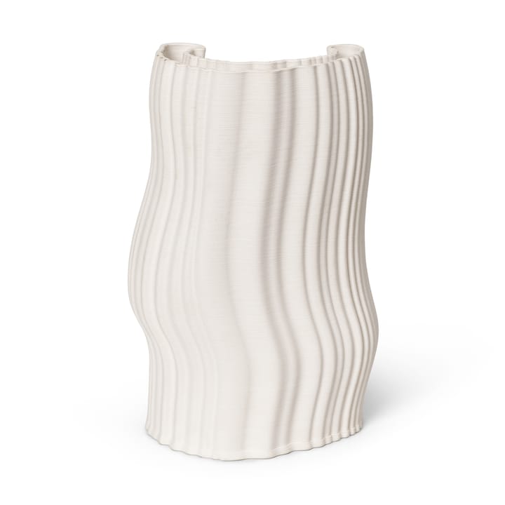 Moire vase 19x30 cm - Offwhite - ferm LIVING