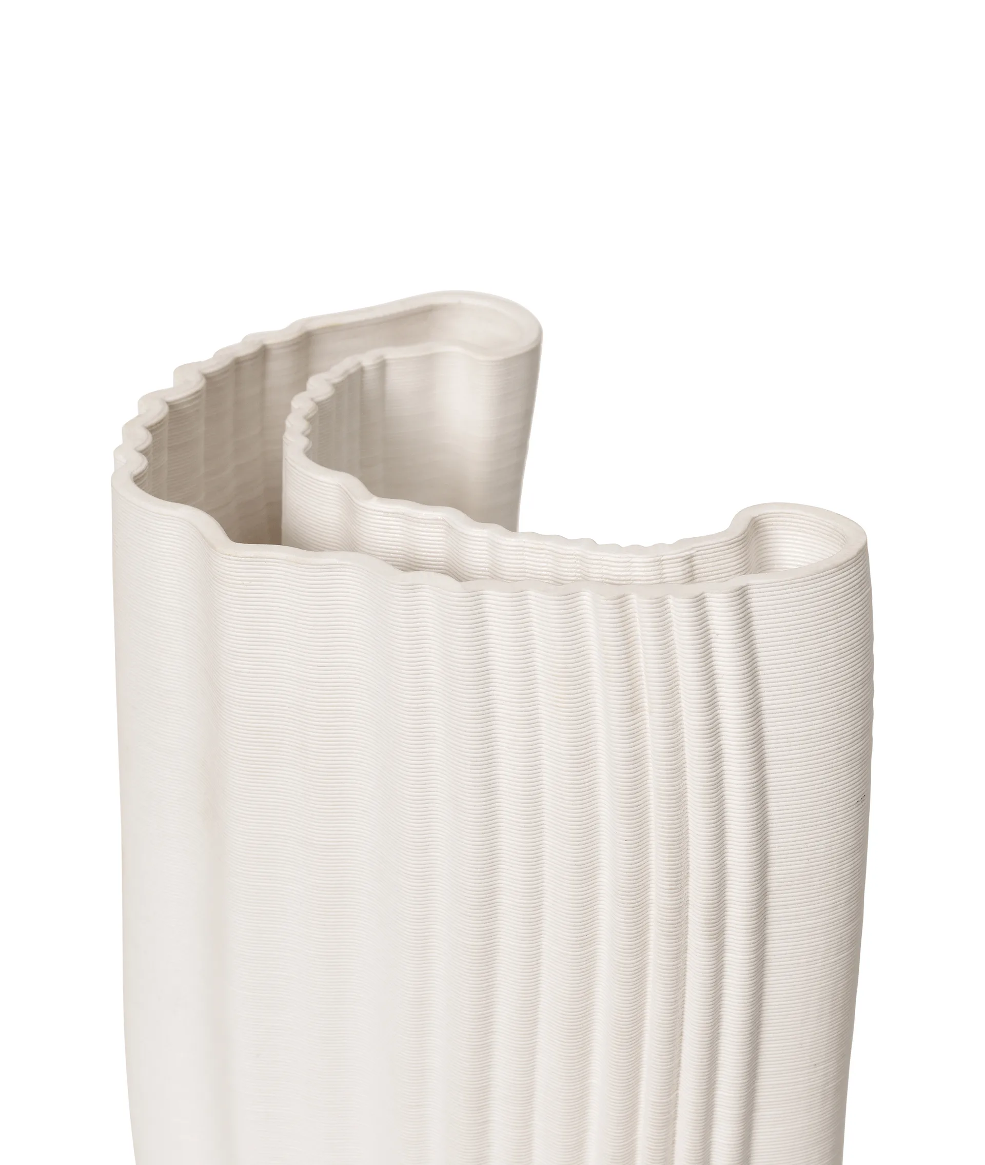 Moire vase 19x30 cm, Offwhite Ferm Living