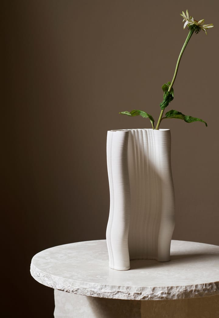 Moire vase 19x30 cm - Offwhite - ferm LIVING