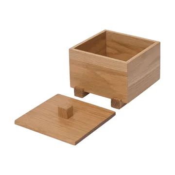 Moku ask - Ubehandlet eg, 10×11×9,5 cm - Ferm Living