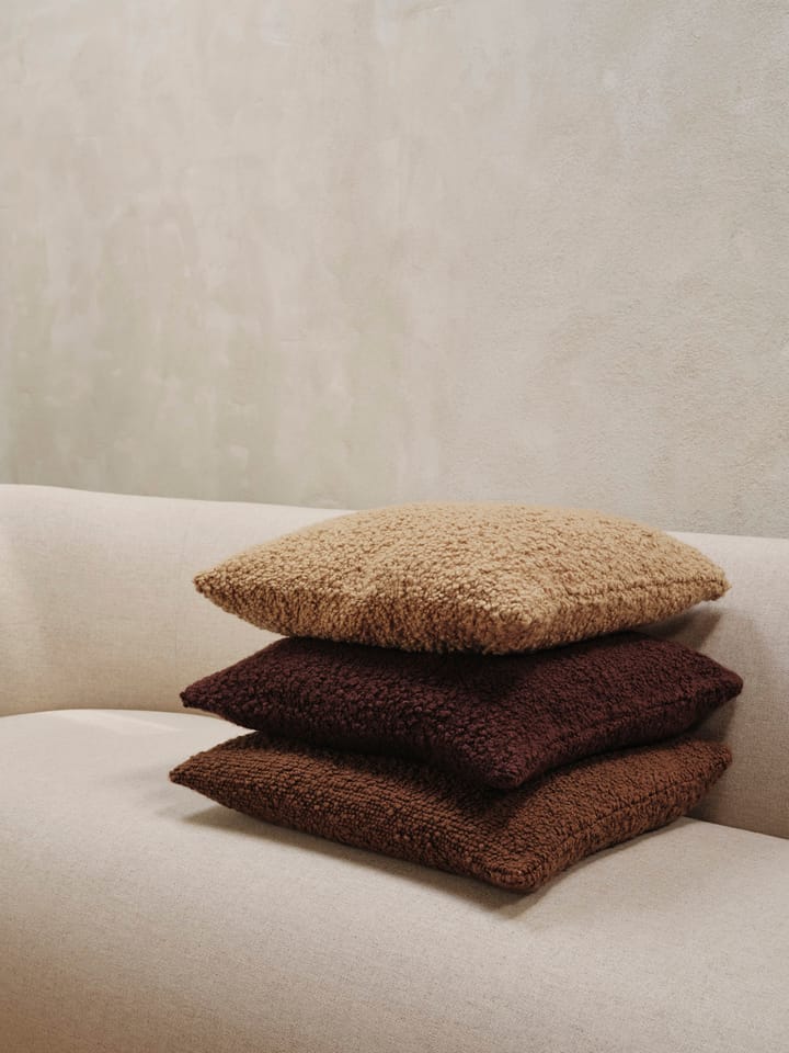 Moor pude 50x50 cm, Dark pecan Ferm Living