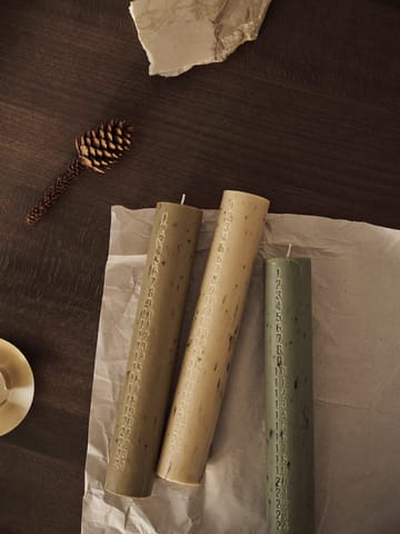 Mura kalenderlys - Ash brown - Ferm Living