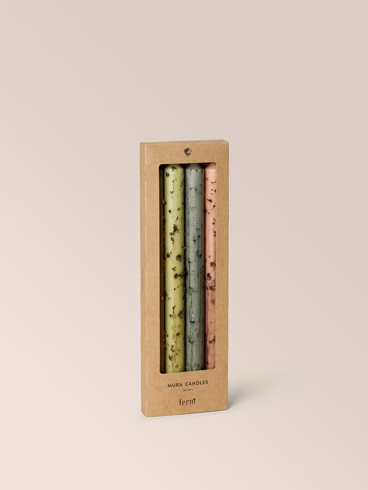 Mura lys 4 dele, Flerfarvet Ferm Living
