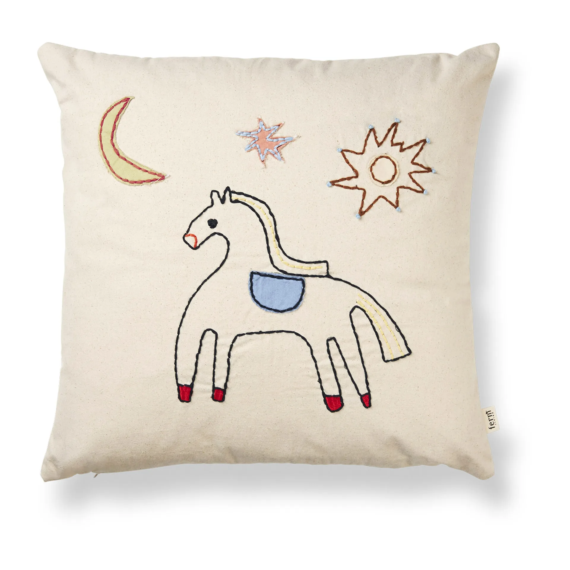 Naive pude 40x40 cm, Horse Ferm Living